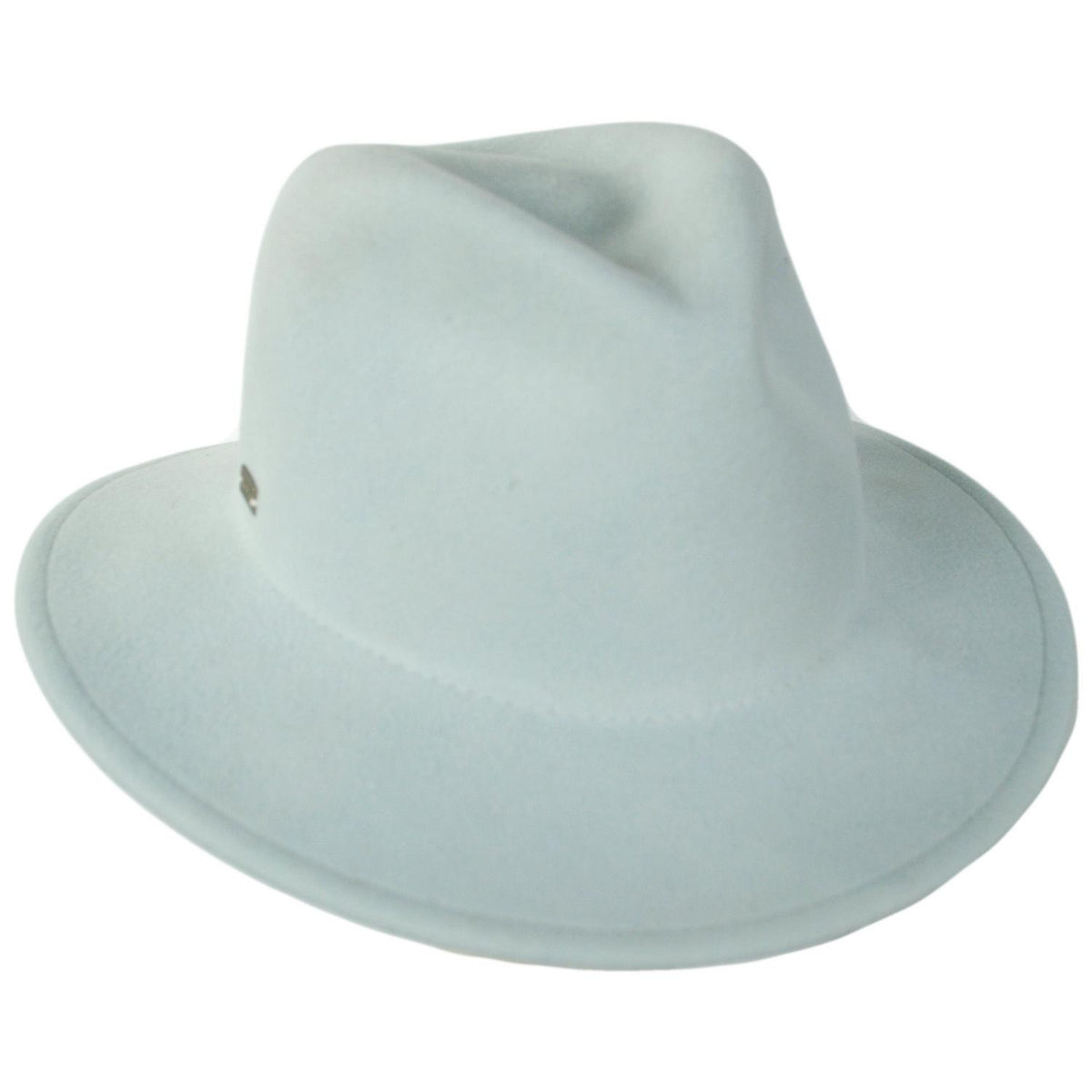Betmar | Cali Wool LiteFelt Fedora Hat | 123174 | lead | SEAGLASS