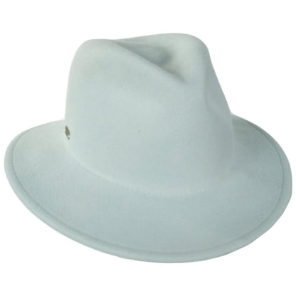 Betmar | Cali Wool LiteFelt Fedora Hat | 123174 | lead | SEAGLASS