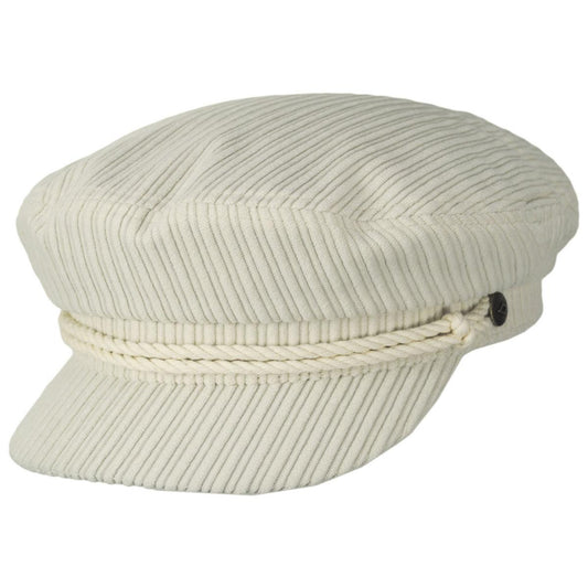BRIXTON HATS | Corduroy Fiddler Cap | 181305 | lead | DOVE