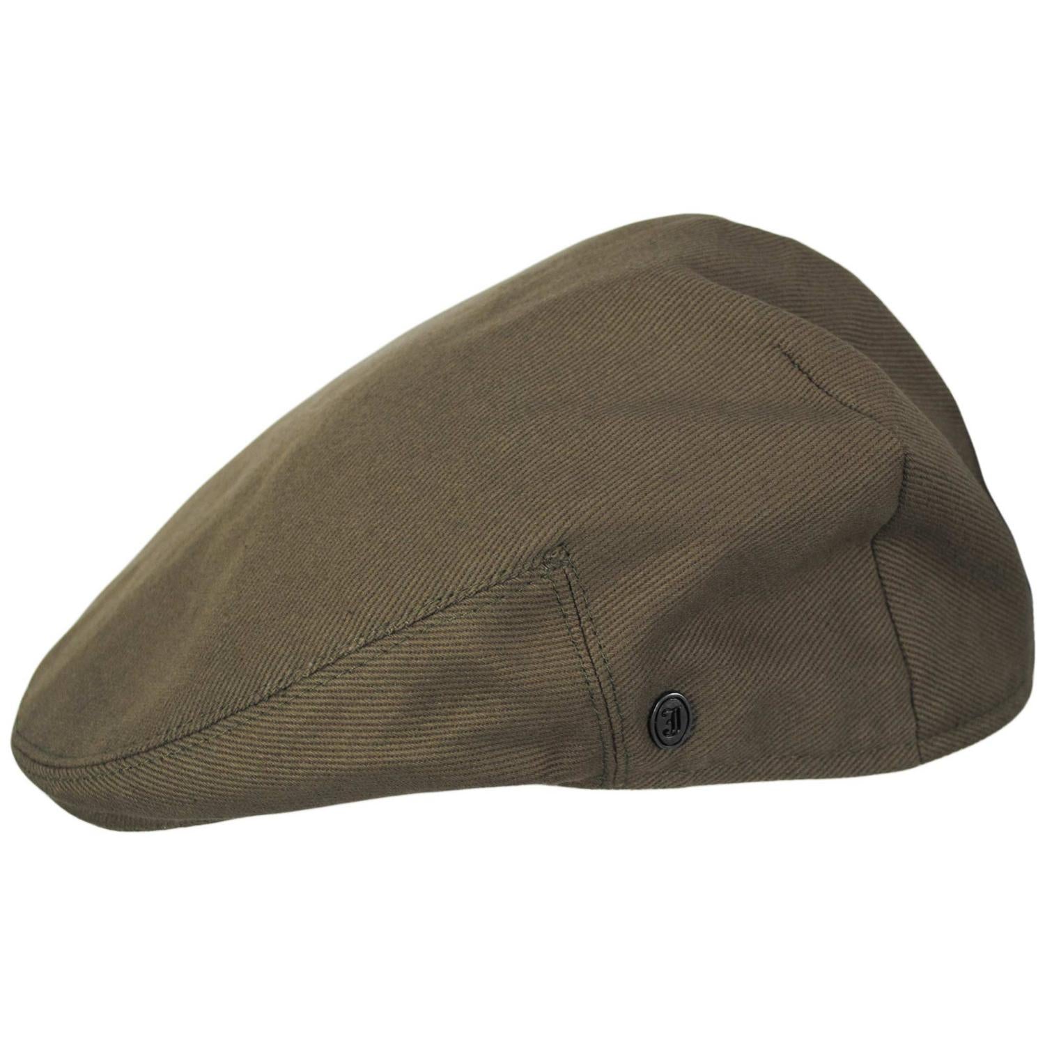 Jaxon Hats | Classic Cotton Ivy Cap | 167740 | profile | OLIVE GREEN