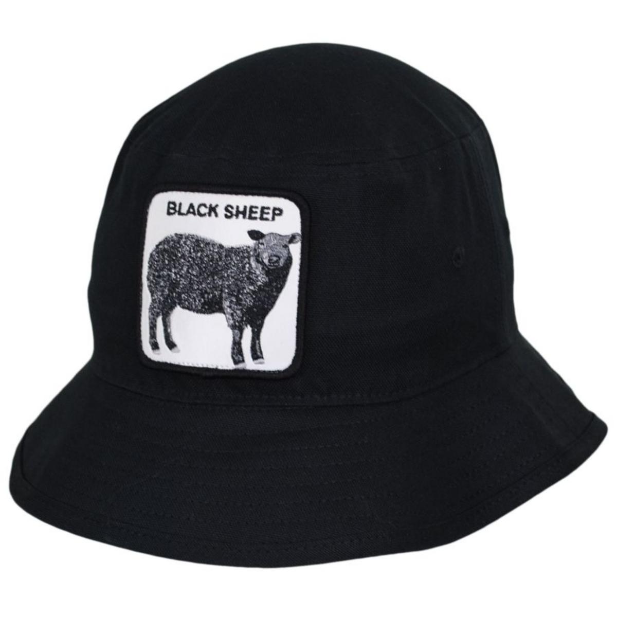 Goorin Bros | Black Sheep Bucket Hat | 187507 | lead | BLACK
