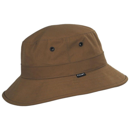Tilley Endurables | Waxed Cotton Bucket Hat | 400842 | profile | BRITISH TAN