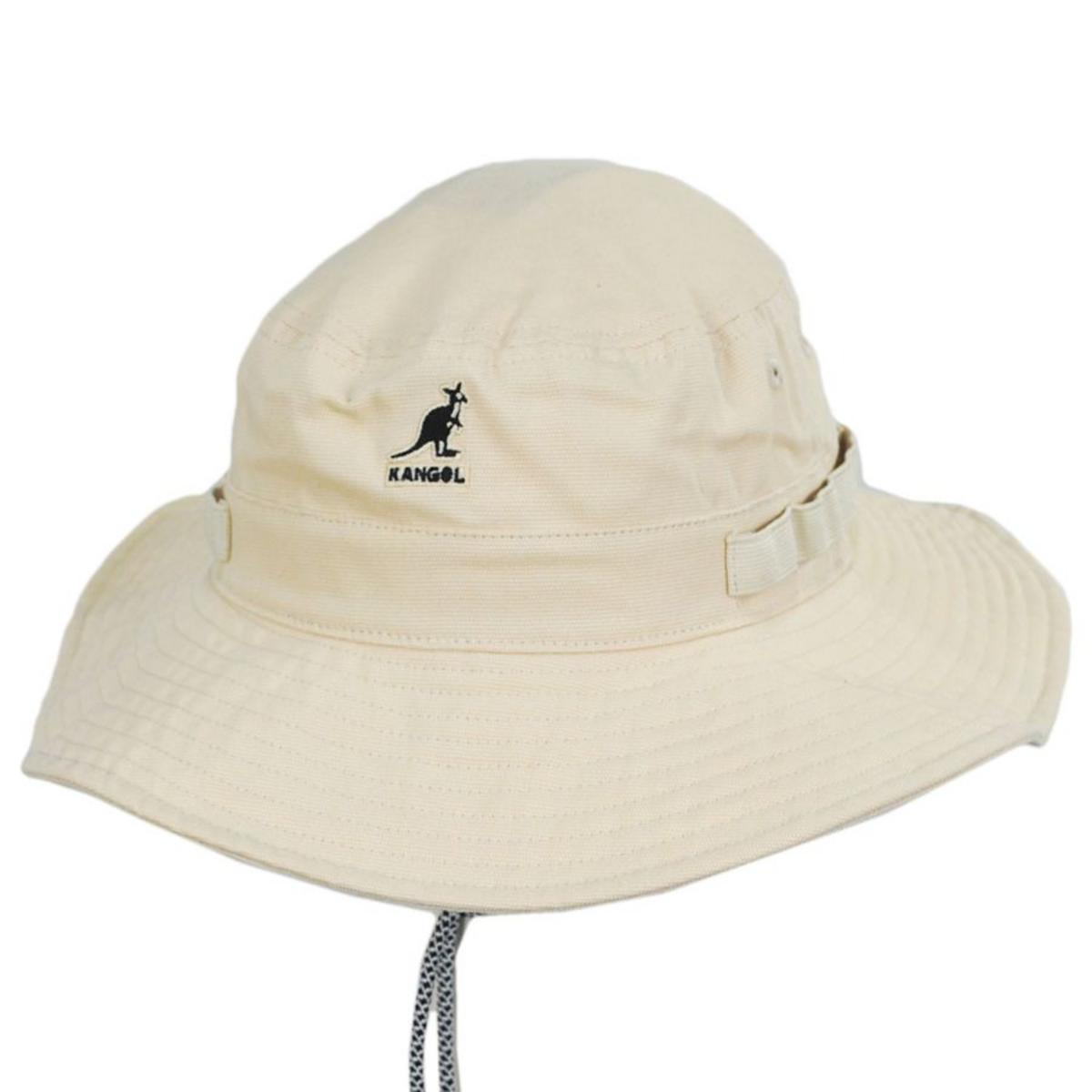 Kangol | Jungle Utility Cords Cotton Bucket Hat | 185779 | lead | BEIGE