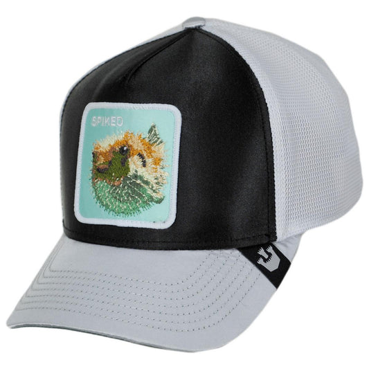 Goorin Bros | Spiked Mesh Trucker Snapback Baseball Cap | 200690 | lead | BLACK
