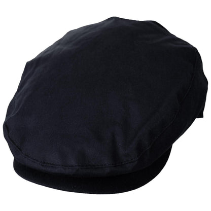 Jaxon & James | British Millerain Wax Cotton Ivy Cap | 170011 | lead | BLACK
