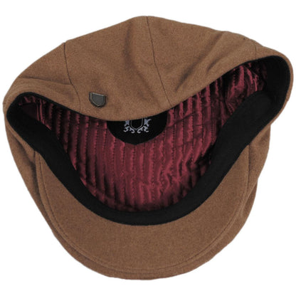 BRIXTON HATS | Hooligan Melton Wool Ivy Cap | 161521 | under | CAMEL