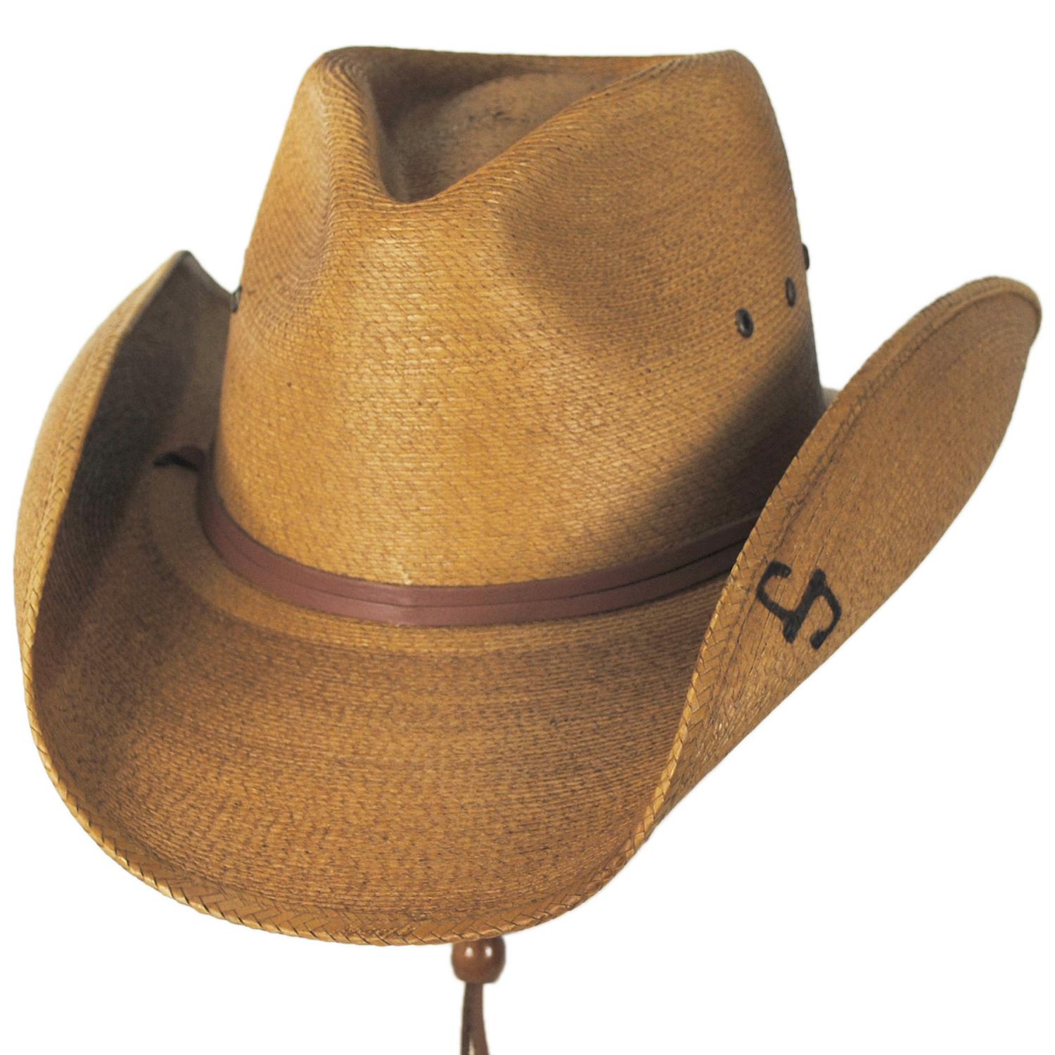 Stetson | Contoy Palm Leaf Straw Western Hat | 126953 | lead | EXTRA TOASTY
