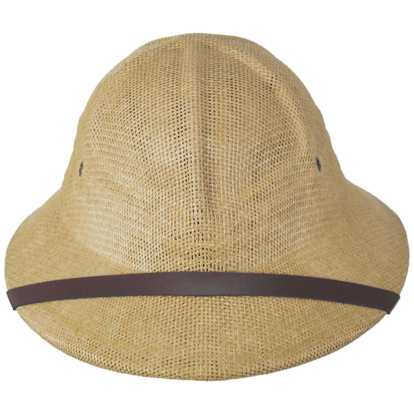 Village Hat Shop | Toyo Straw Pith Helmet | 128800 | front | TAN