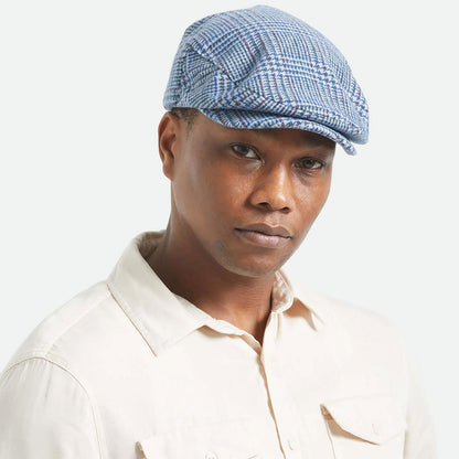 BRIXTON HATS | Hooligan Glen Plaid Ivy Cap | 161565 | lsmtwo | CELADON GREEN/ROYAL PLAID