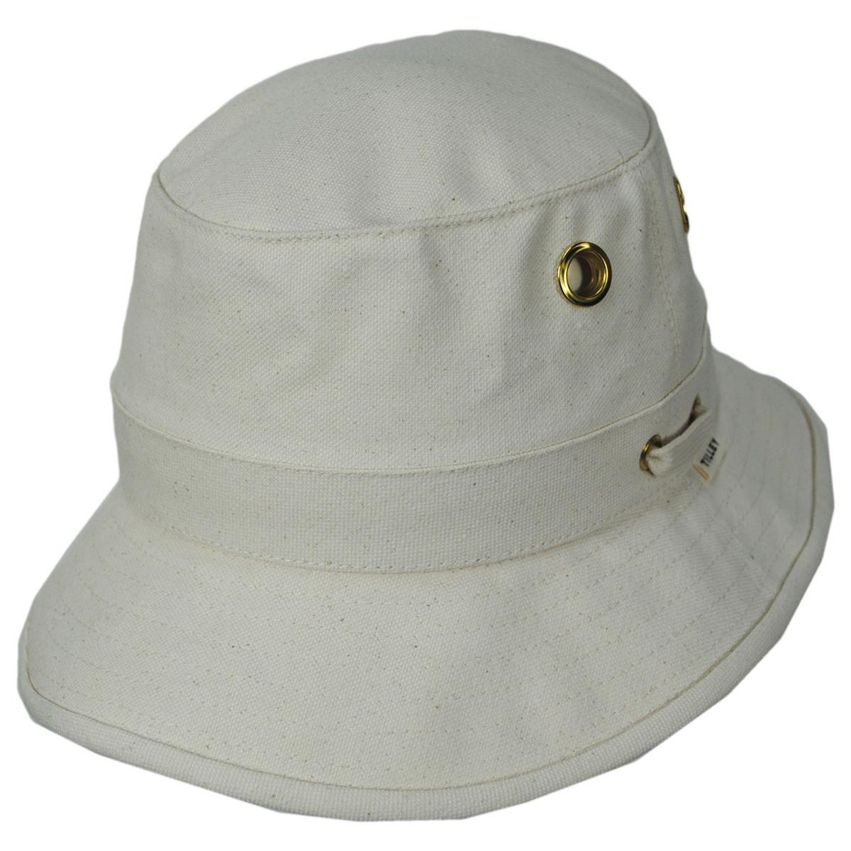 Tilley Endurables | T1 Iconic Cotton Duck Bucket Hat | 400800 | lead | NATURAL