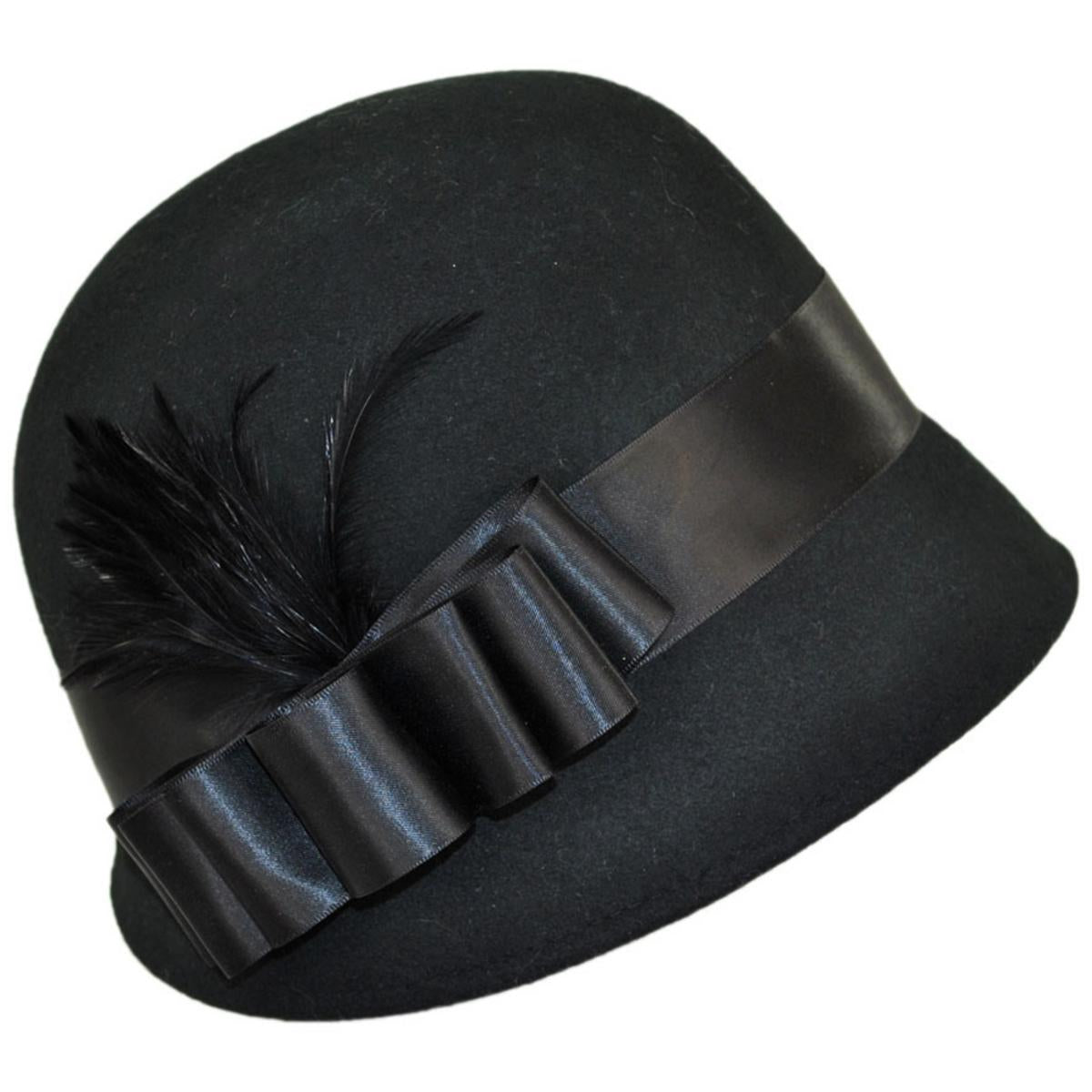 sur la tete | Wholesale Chloe Wool Felt Cloche Hat B2B Pre-Pack