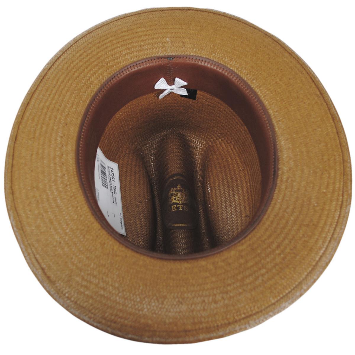 Stetson | Open Road Shantung Straw Western Hat | 127000 | under | COGNAC