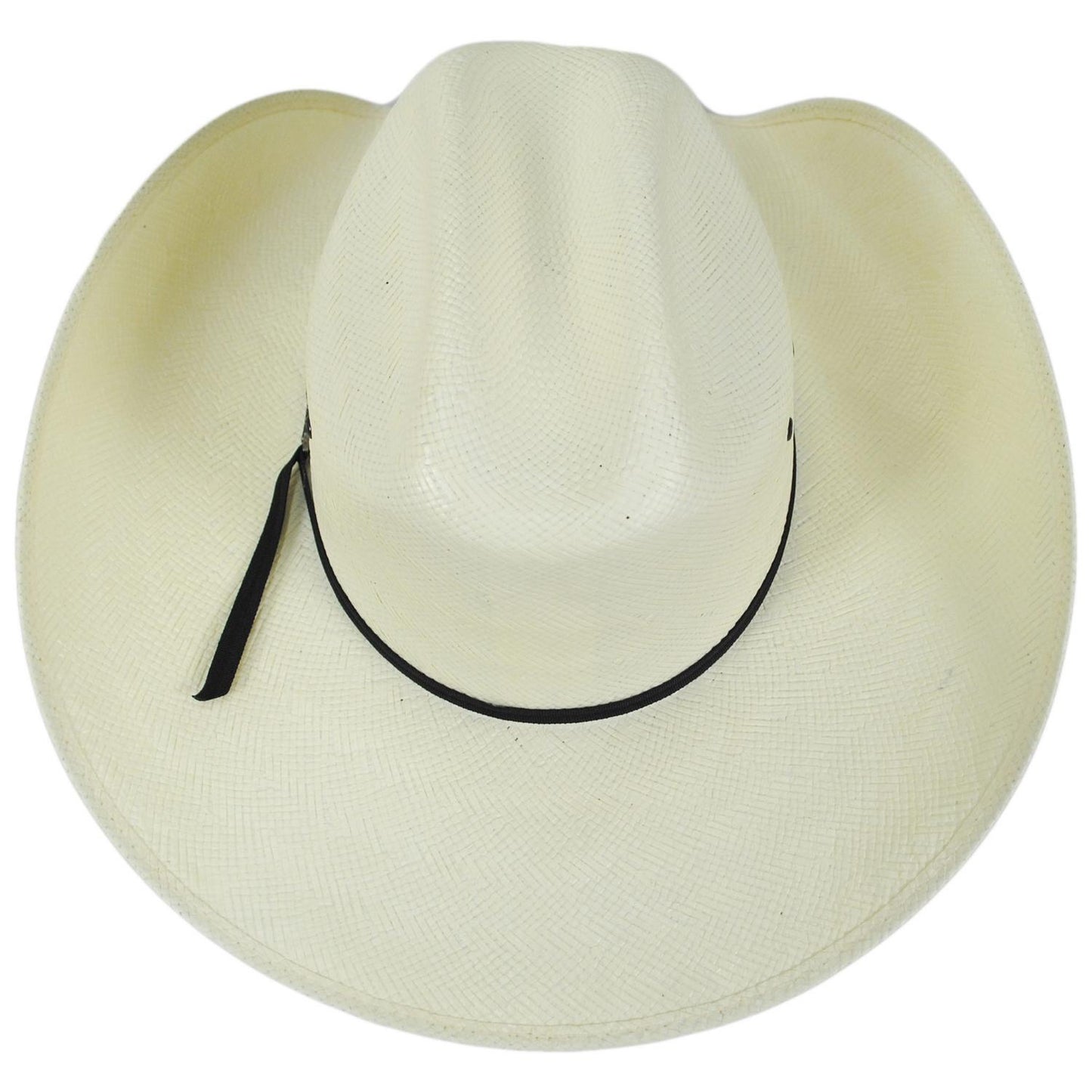 Bailey Western | Goleta Shantung Straw Western Hat | 127947 | top | IVORY