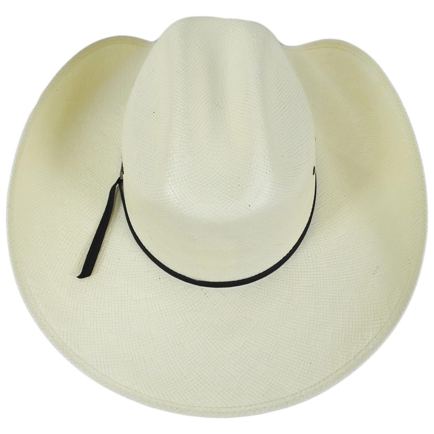 Bailey Western | Goleta Shantung Straw Western Hat | 127947 | top | IVORY
