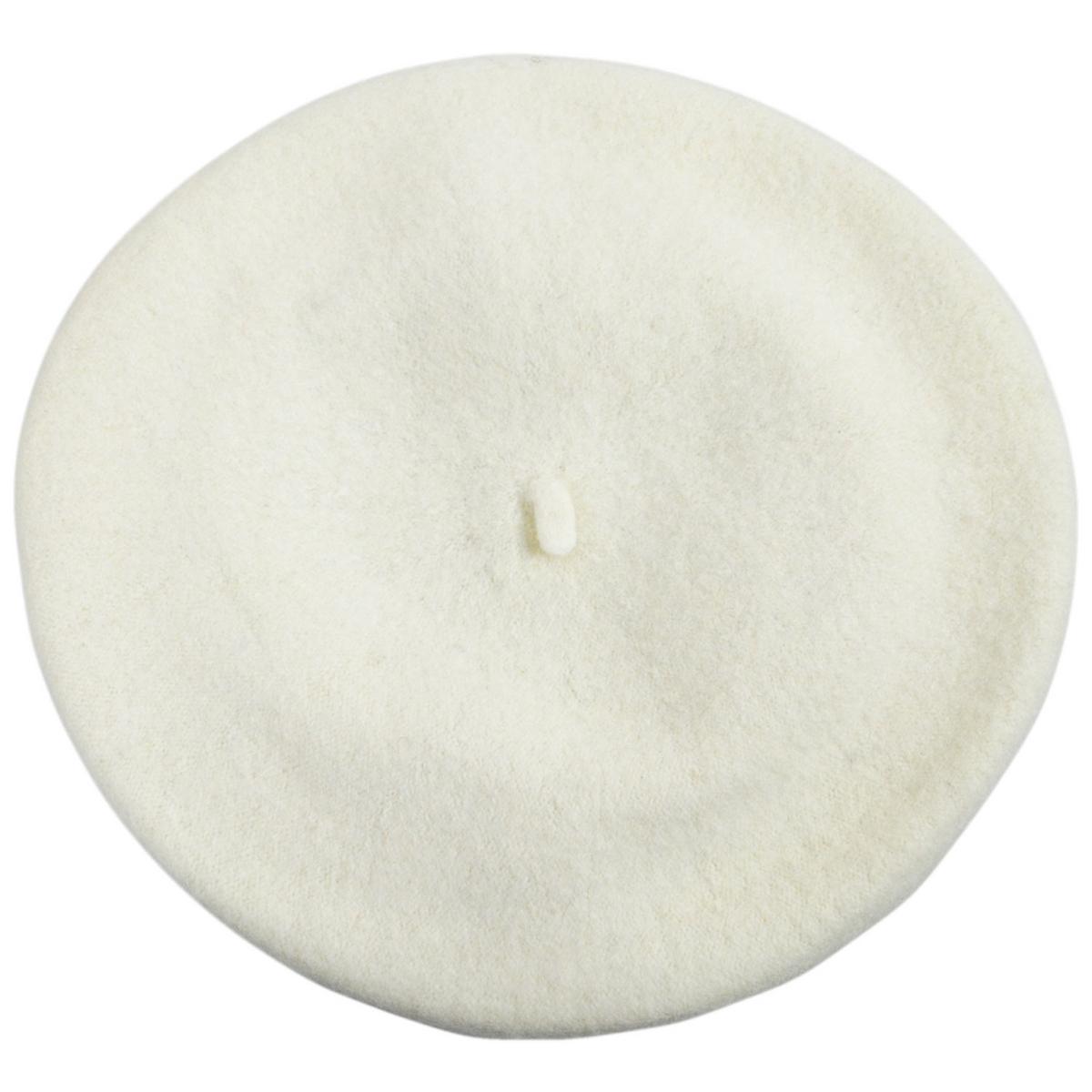 Village Hat Shop | Wholesale Wool Fashion Beret B2B Pre-Pack | B2B152500 | top | WINTER WHITE