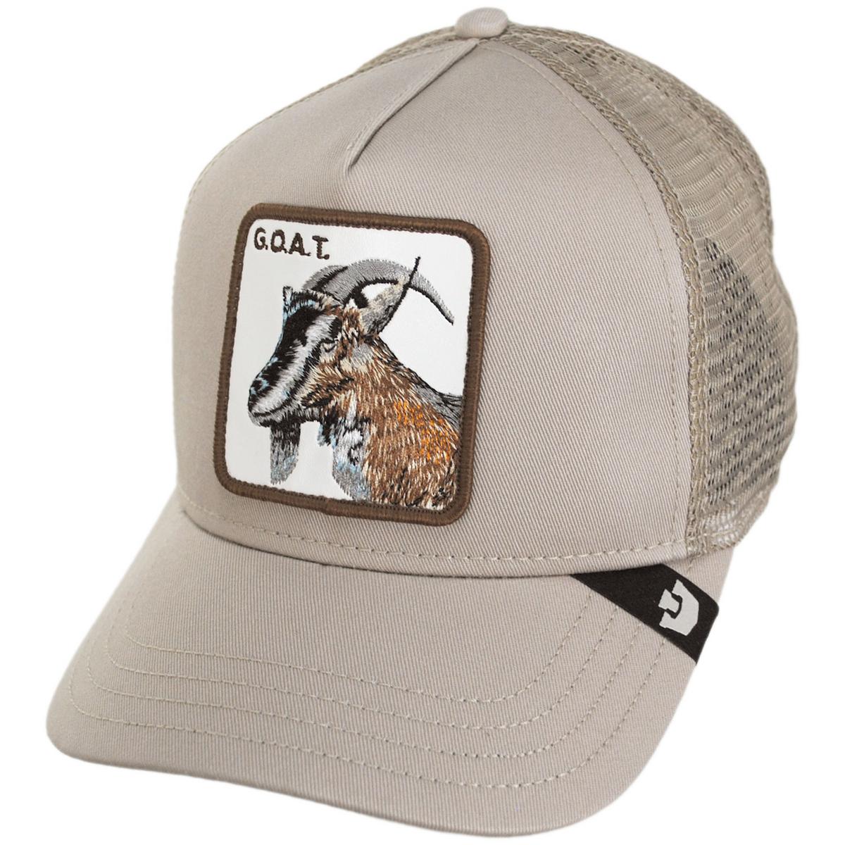 Goorin Bros | Goat Mesh Trucker Snapback Baseball Cap | 200427 | lead | BISCUIT