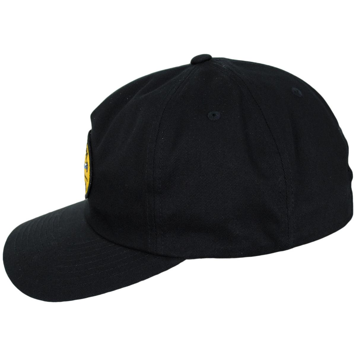 BRIXTON HATS | Dragway MP Cotton Snapback Baseball Cap | 201838 | profile | BLACK