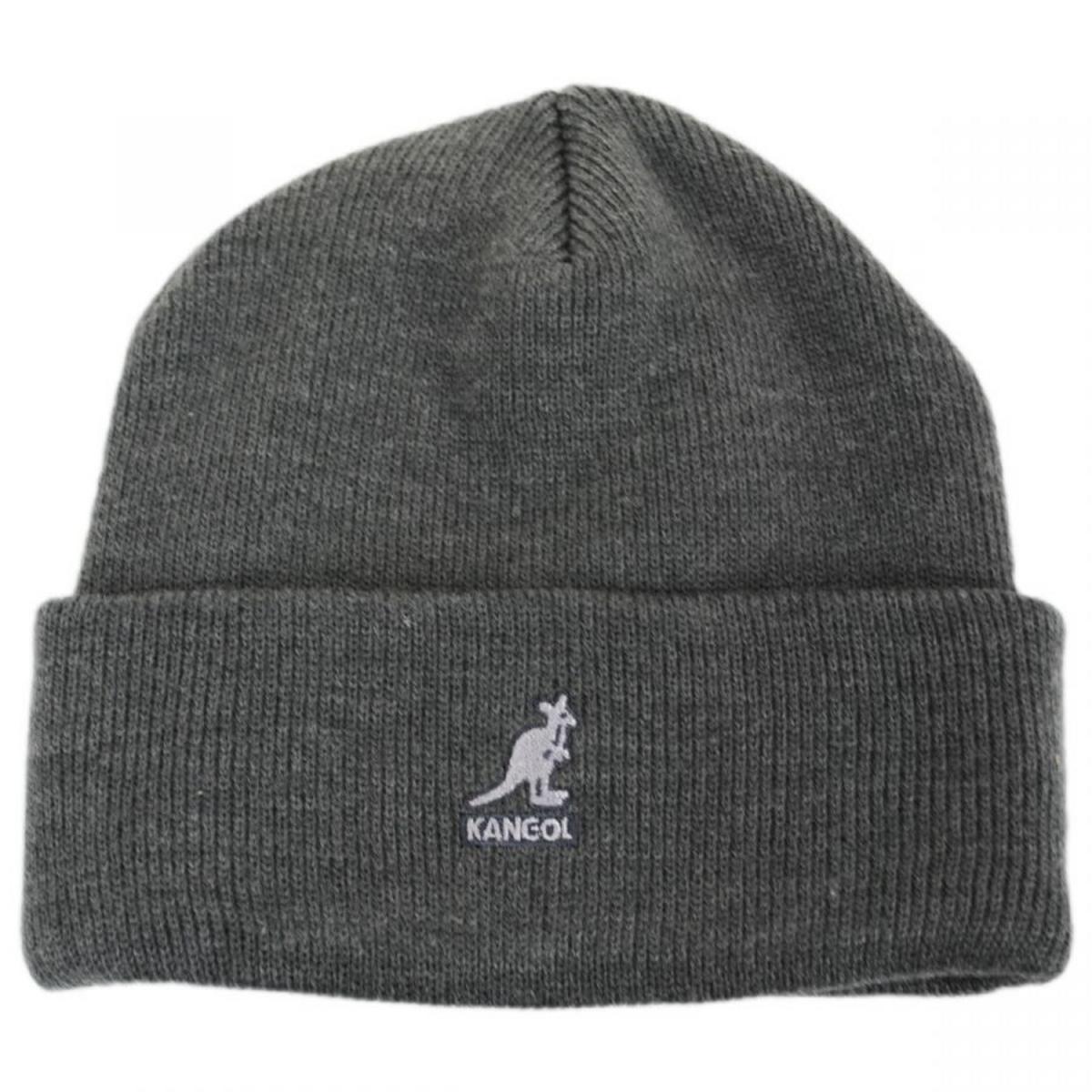 Kangol | Cuff Pull-On Beanie Hat | 500408 | lead | DARK FLANNEL