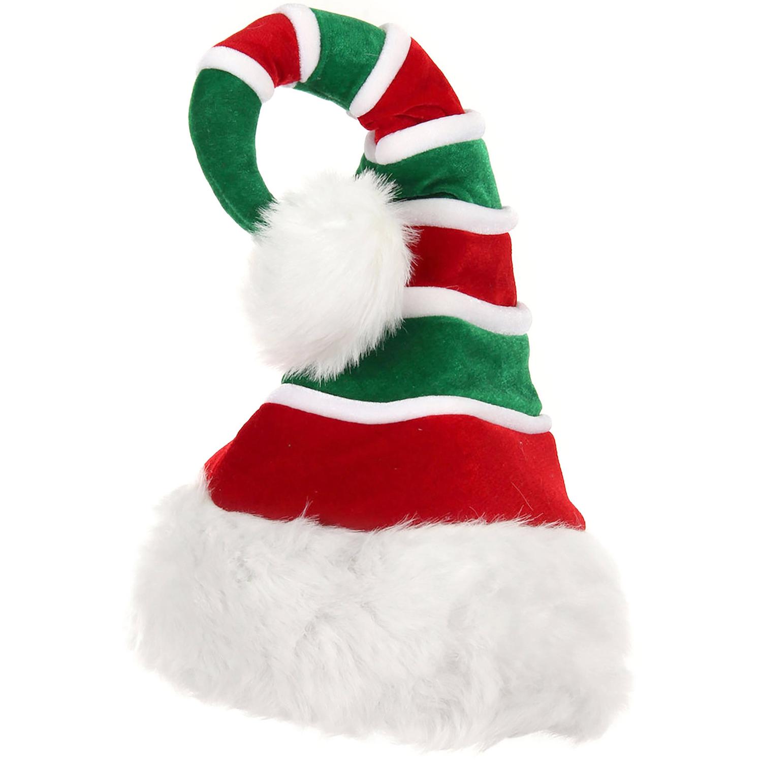 Elope | Striped Santa Hat | 190486 | lead | RED/GREEN