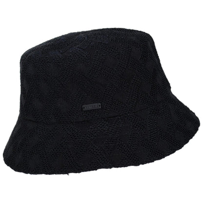 Kangol | Cross Weave Bucket Hat | 185837 | profile | BLACK