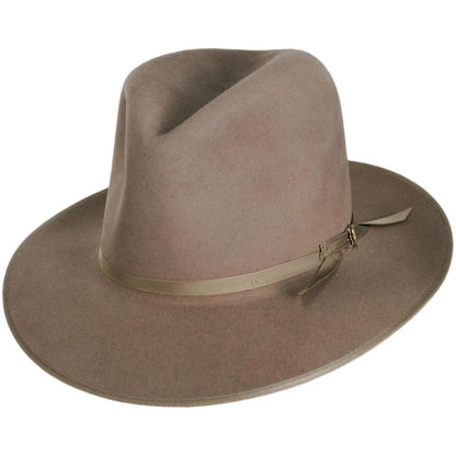 Stetson | Open Road 160th Edition 6X Fur Felt Shapeable Open Crown Western Hat | 130754 | lsmone | FAWN