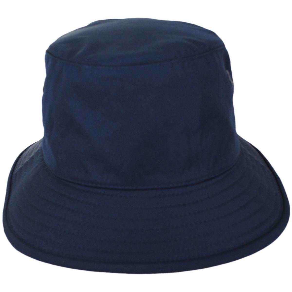 Tilley Endurables | Logo Technical T1 Travelers Bucket Hat | 400852 | front | NAVY