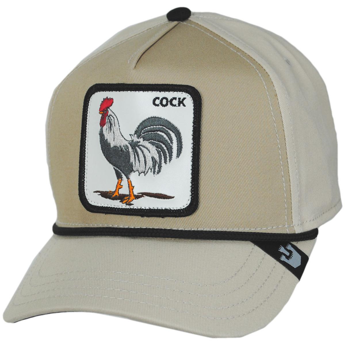 Goorin Bros | Rooster 100 Trucker Snapback Baseball Cap | 200644 | lead | CREAM