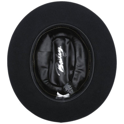 Bailey 1922 | The Architect Fur Felt Cattleman Western Hat - Black | 130374BLK | under | BLACK