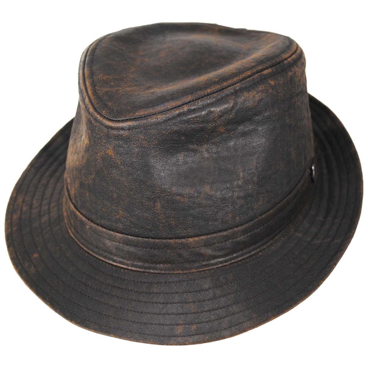 Weathered Cotton Trilby Fedora Hat – Village Hat Shop