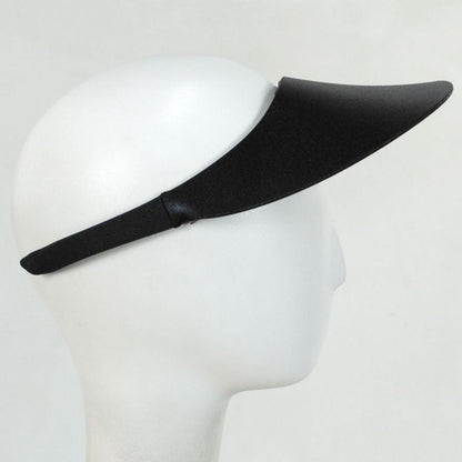 No Headache | Shimmer Midsize Visor | 195908 | profile | BLACK