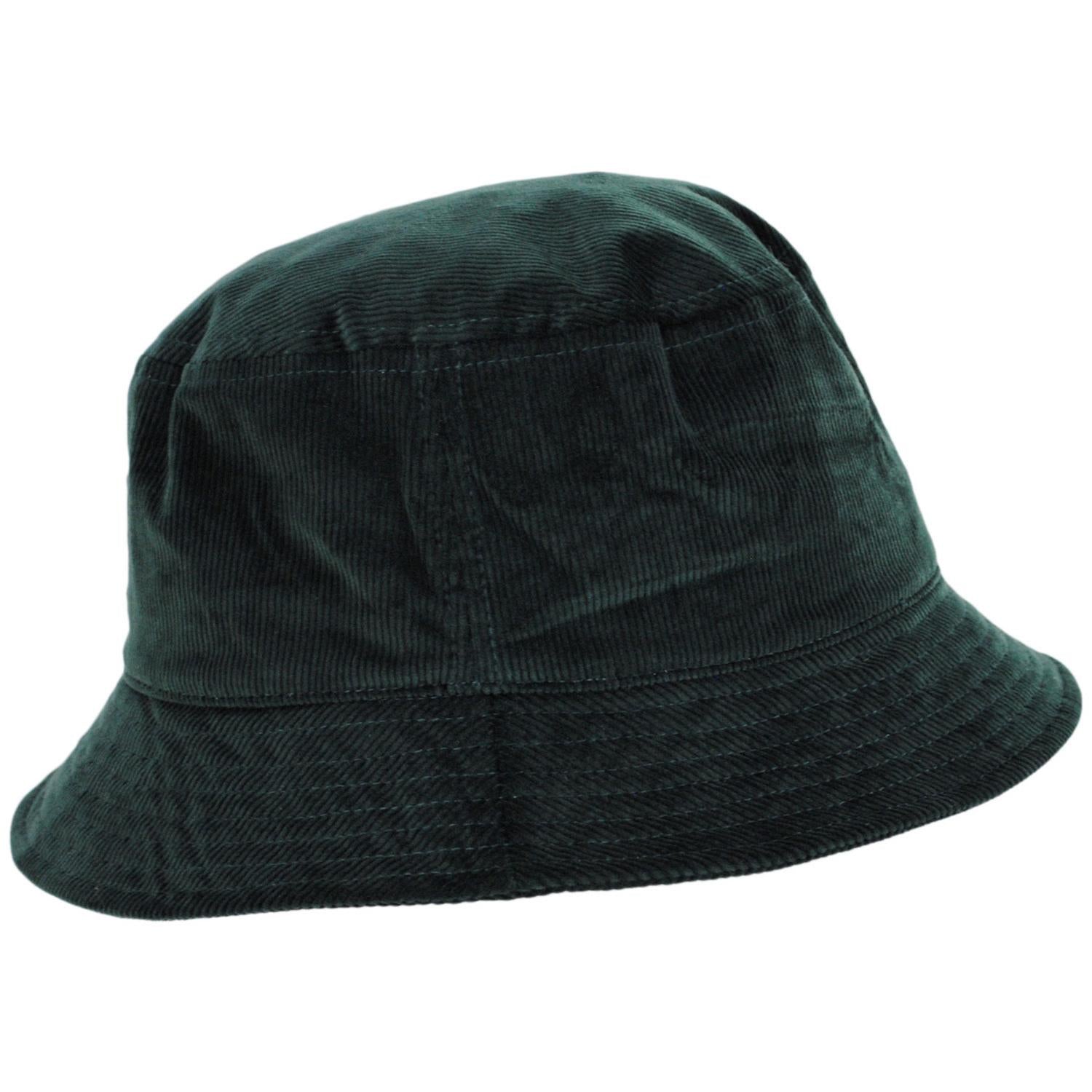Kangol | Corduroy Cotton Blend Bucket Hat | 185710 | profile | FORRESTER