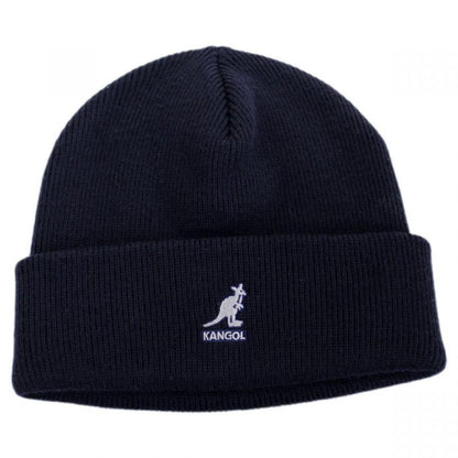 Kangol | Cuff Pull-On Beanie Hat | 500408 | lead | DARK BLUE