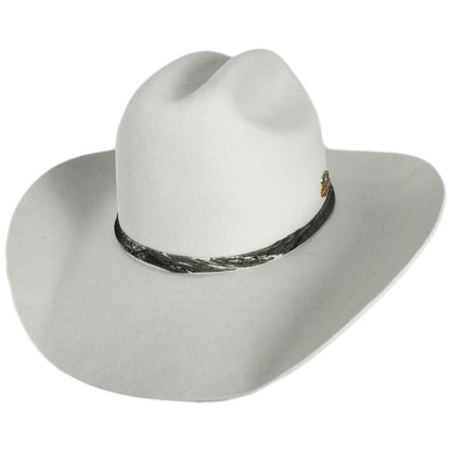 BRIXTON HATS | Ford Truck Country Wool Felt Cowboy Hat | 135673 | lead | WIMBLETON WHITE/CAMO