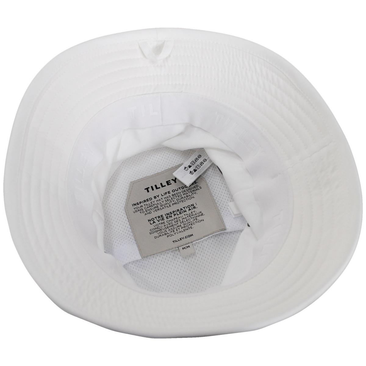 Tilley Endurables | Logo Technical T1 Travelers Bucket Hat | 400852 | under | WHITE