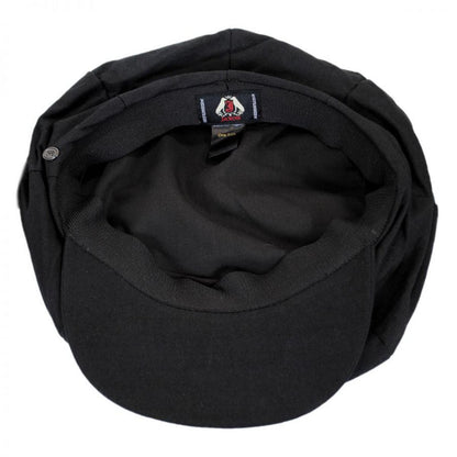 Jaxon Hats | Linen Big Apple Cap | 167736 | under | BLACK