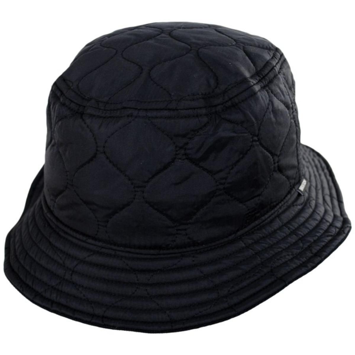 BRIXTON HATS | Abraham Reversible Bucket Hat | 185536 | profile | BLACK