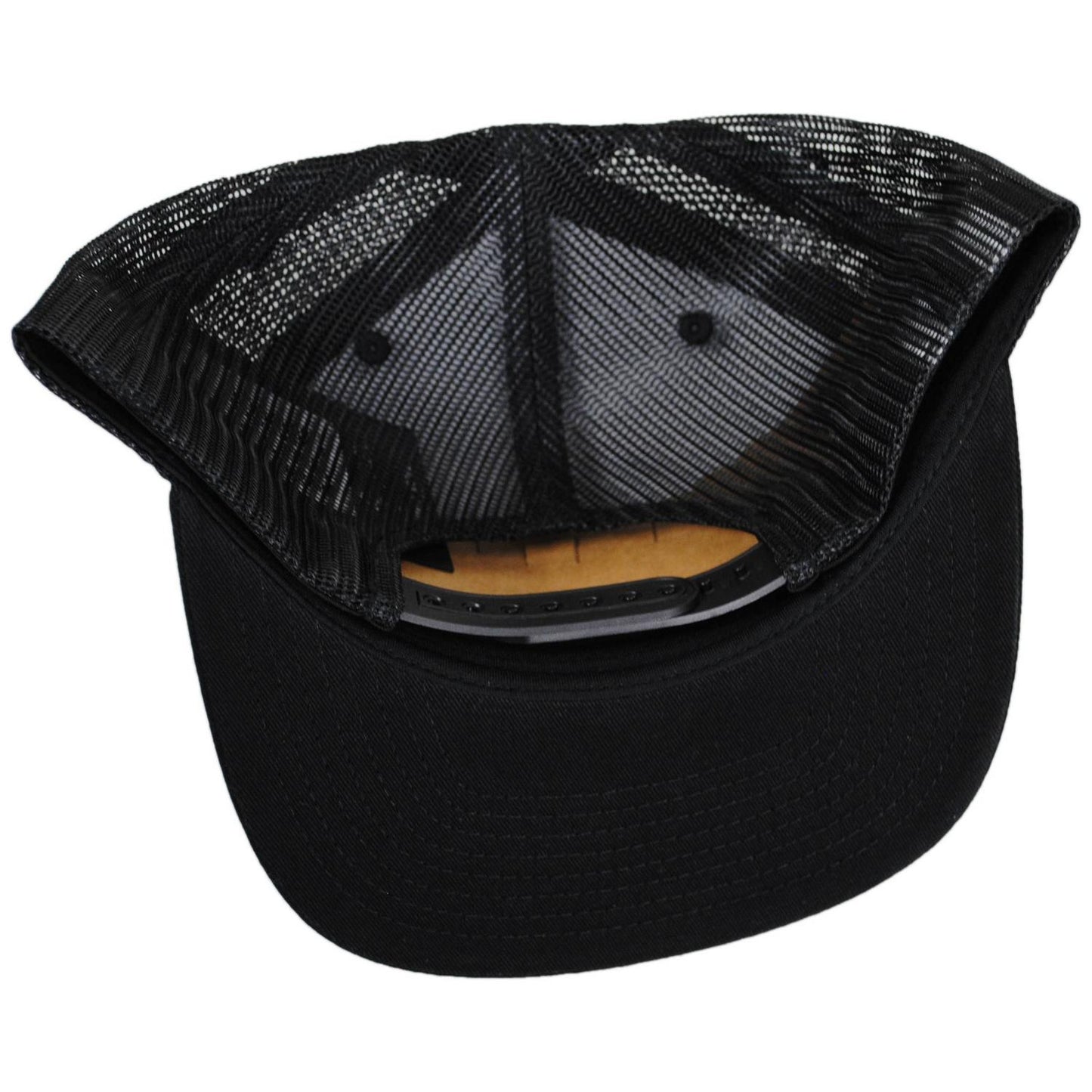 BRIXTON HATS | Oath Trucker Snapback Baseball Cap | 201704 | under | BLACK/BLACK