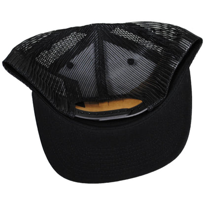 BRIXTON HATS | Oath Trucker Snapback Baseball Cap | 201704 | under | BLACK/BLACK