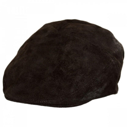 Bailey 1922 | Lazar Suede Leather Ivy Cap | 167161 | lead | COFFEE