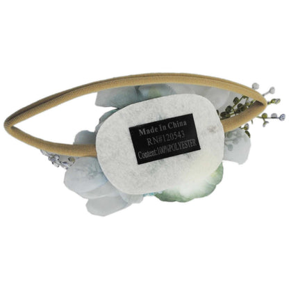 Jeanne Simmons | Penelope Fascinator Headband | 120770 | under | TEAL