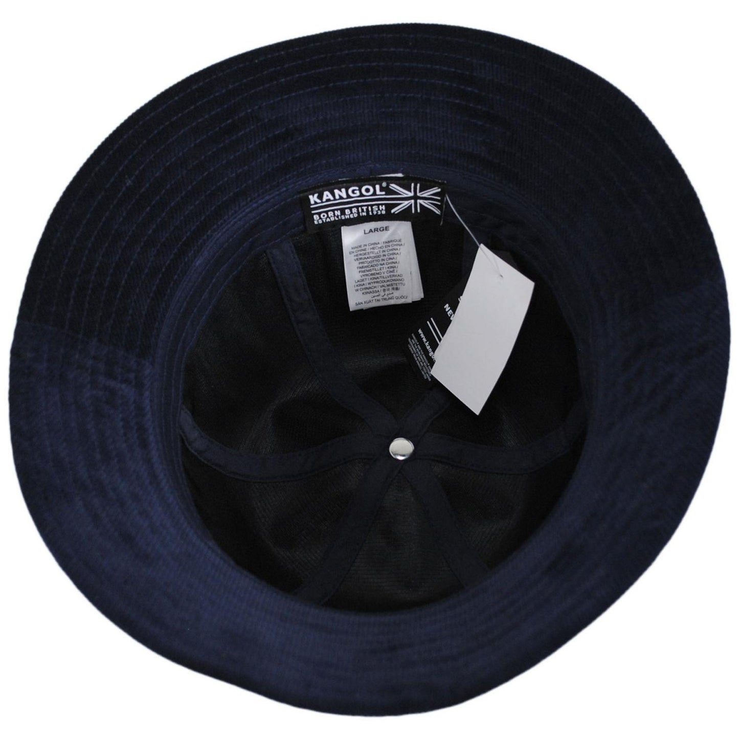 Kangol | Cord Casual Bucket Hat | 185793 | under | NAVY