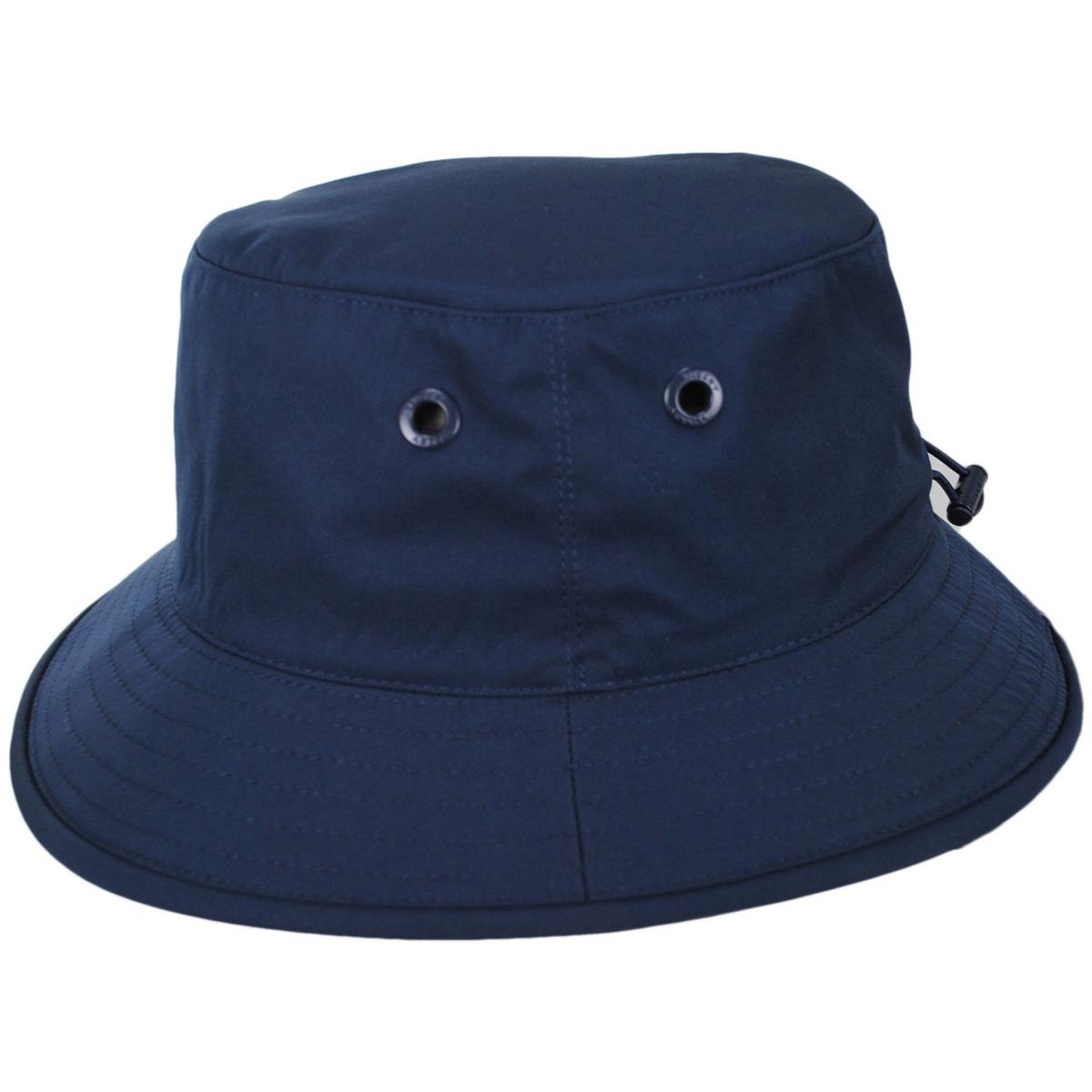 Tilley Endurables | Logo Technical T1 Travelers Bucket Hat | 400852 | profile | NAVY