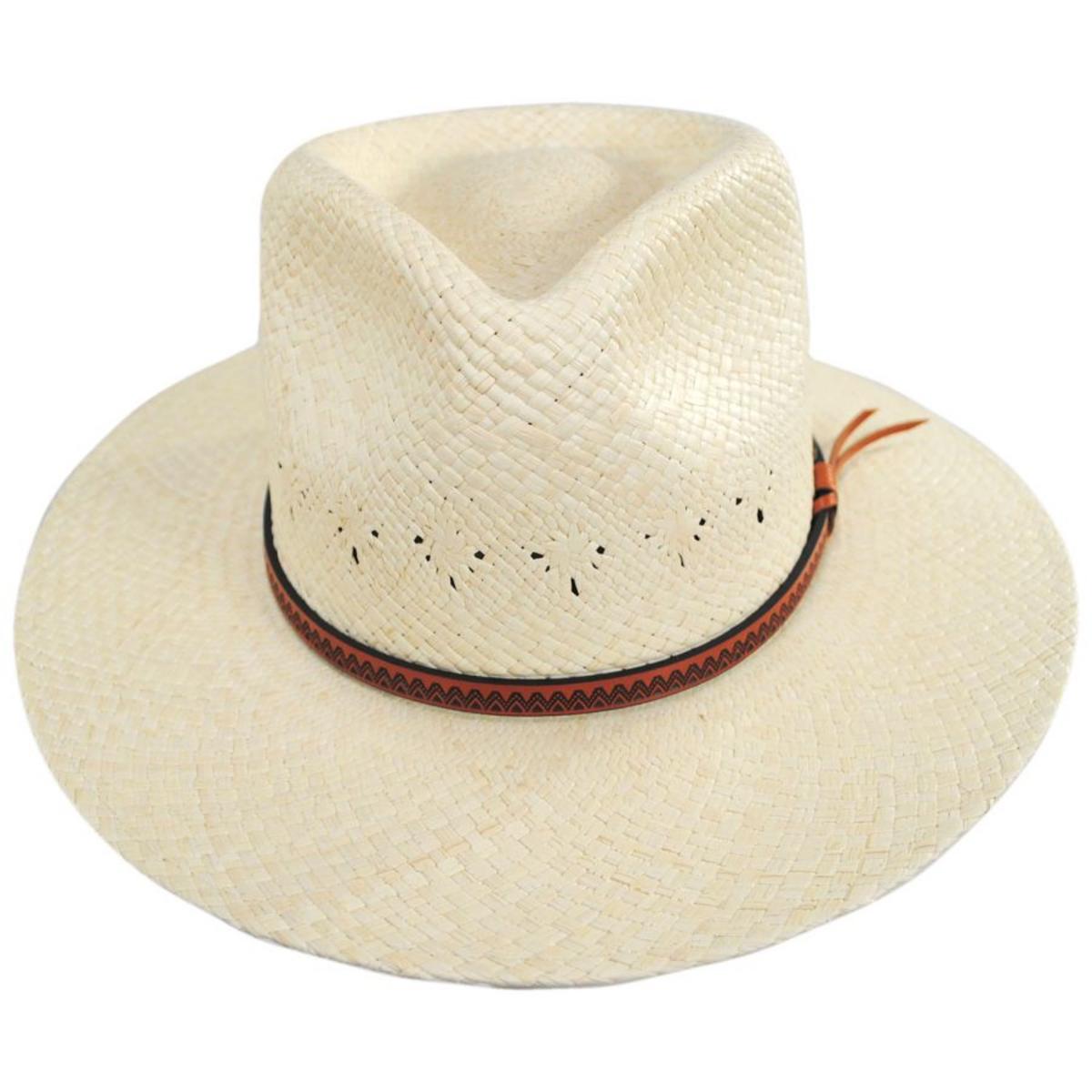 Bailey 1922 | Horan Panama Straw Fedora Hat | 127732 | front | NATURAL