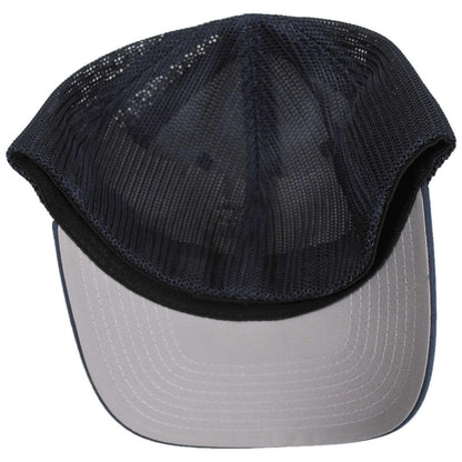 Flexfit | Tonal Mesh Trucker Flexfit Fitted Baseball Cap | 221501 | under | NAVY