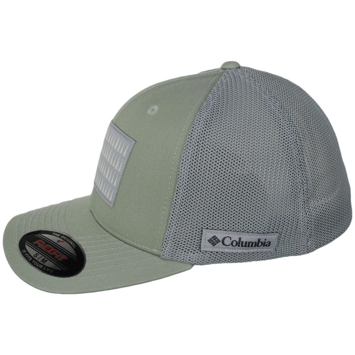 Columbia Sportswear | Tree Flag Mesh Flexfit Fitted Baseball Cap | 400139 | profile | SAFARI