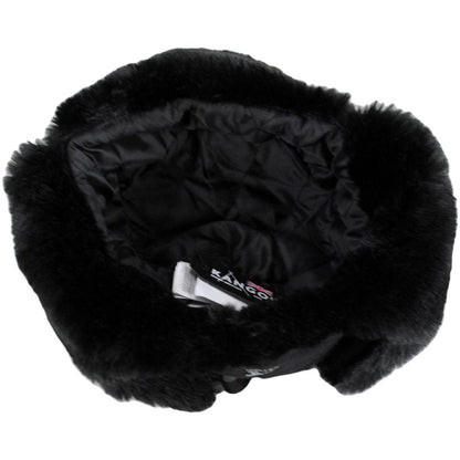 Kangol | Wool Ushanka Trapper Hat | 106828 | under | BLACK