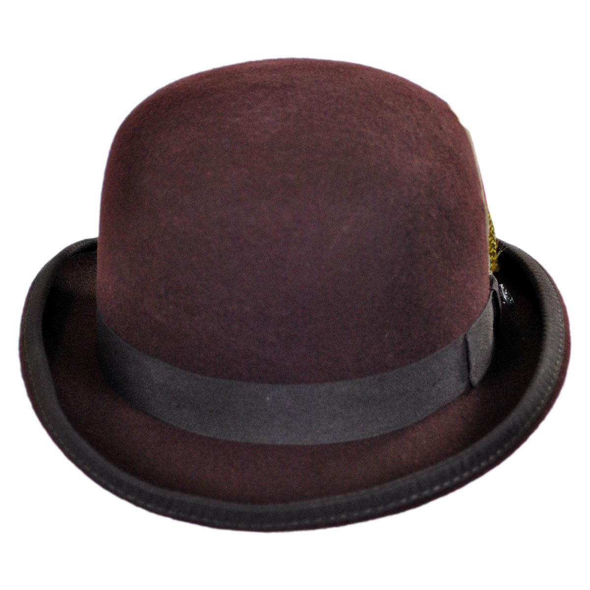 Wholesale English Wool Felt Bowler Hat B2B Pre-Pack
