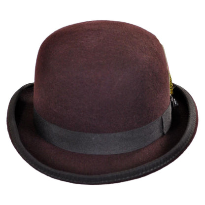 Wholesale English Wool Felt Bowler Hat B2B Pre-Pack