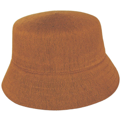 Kangol | Bamboo Lahinch Bucket Hat | 185844 | profile | RUSTIC CARAMEL