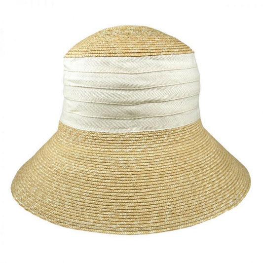 Jeanne Simmons | Packable Wheat Straw Sun Hat | 101772 | lead | NATURAL